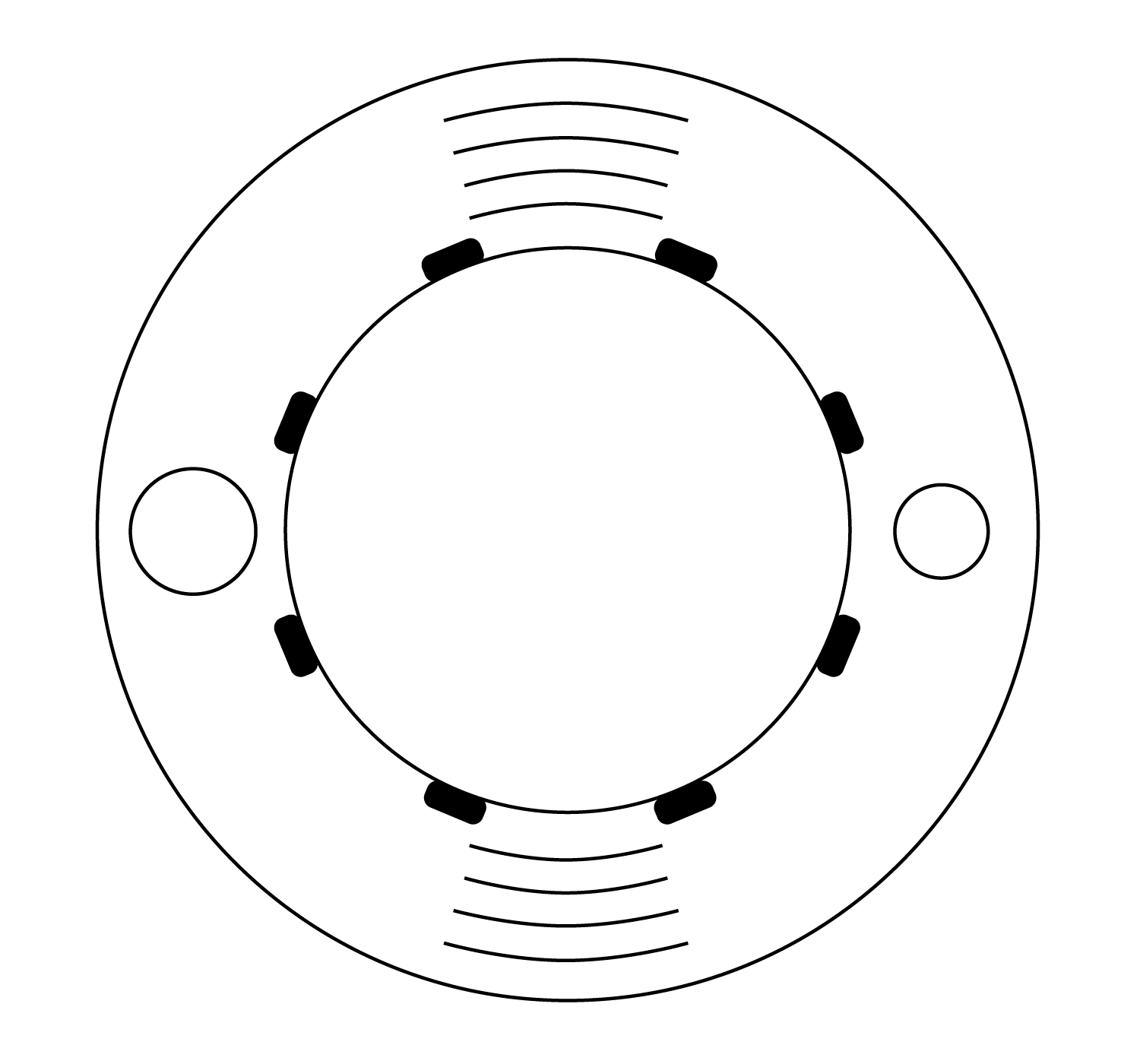 Croquis détecteur de fumée