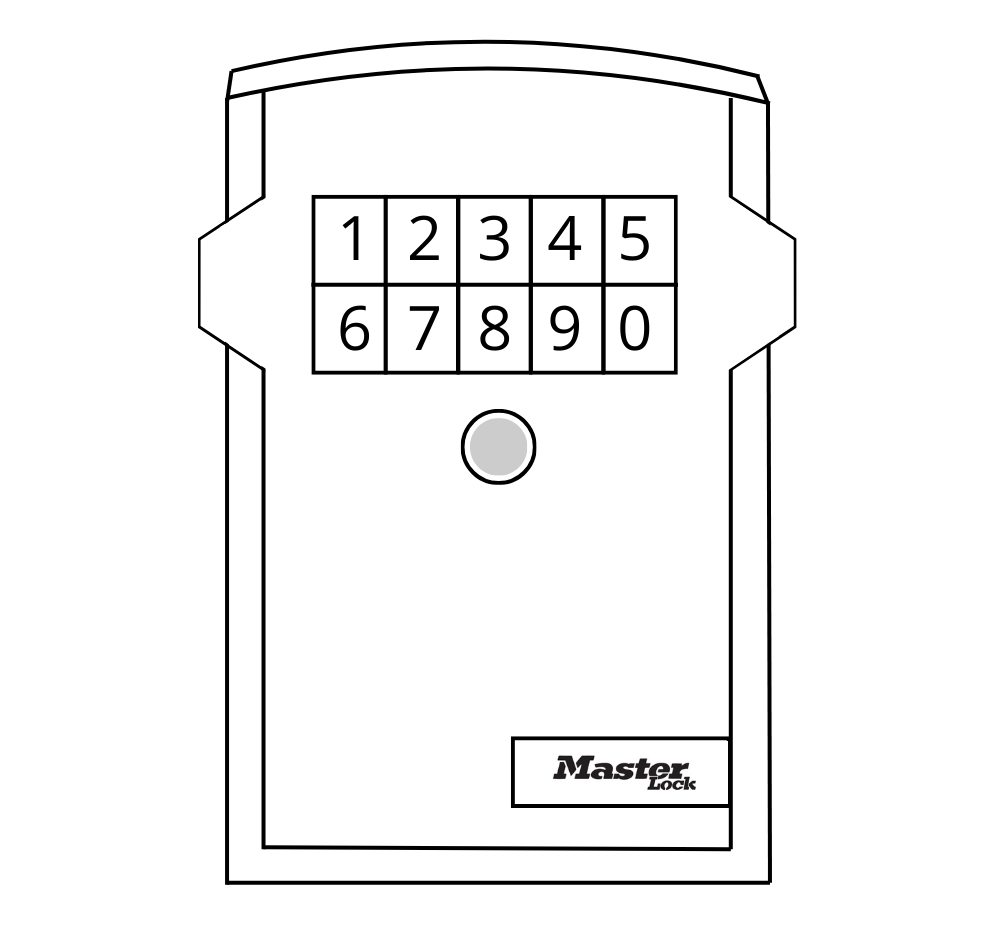 Croquis boitier Masterlock