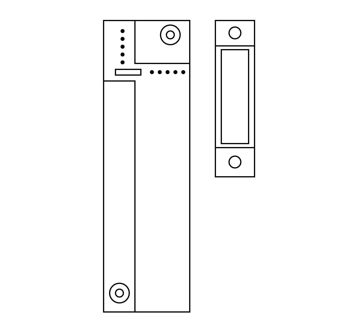 Croquis contact d'ouverture