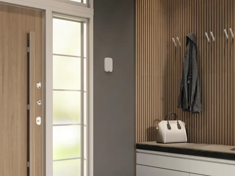 Clavier de contrôle dans le hall d'entrée d'une maison